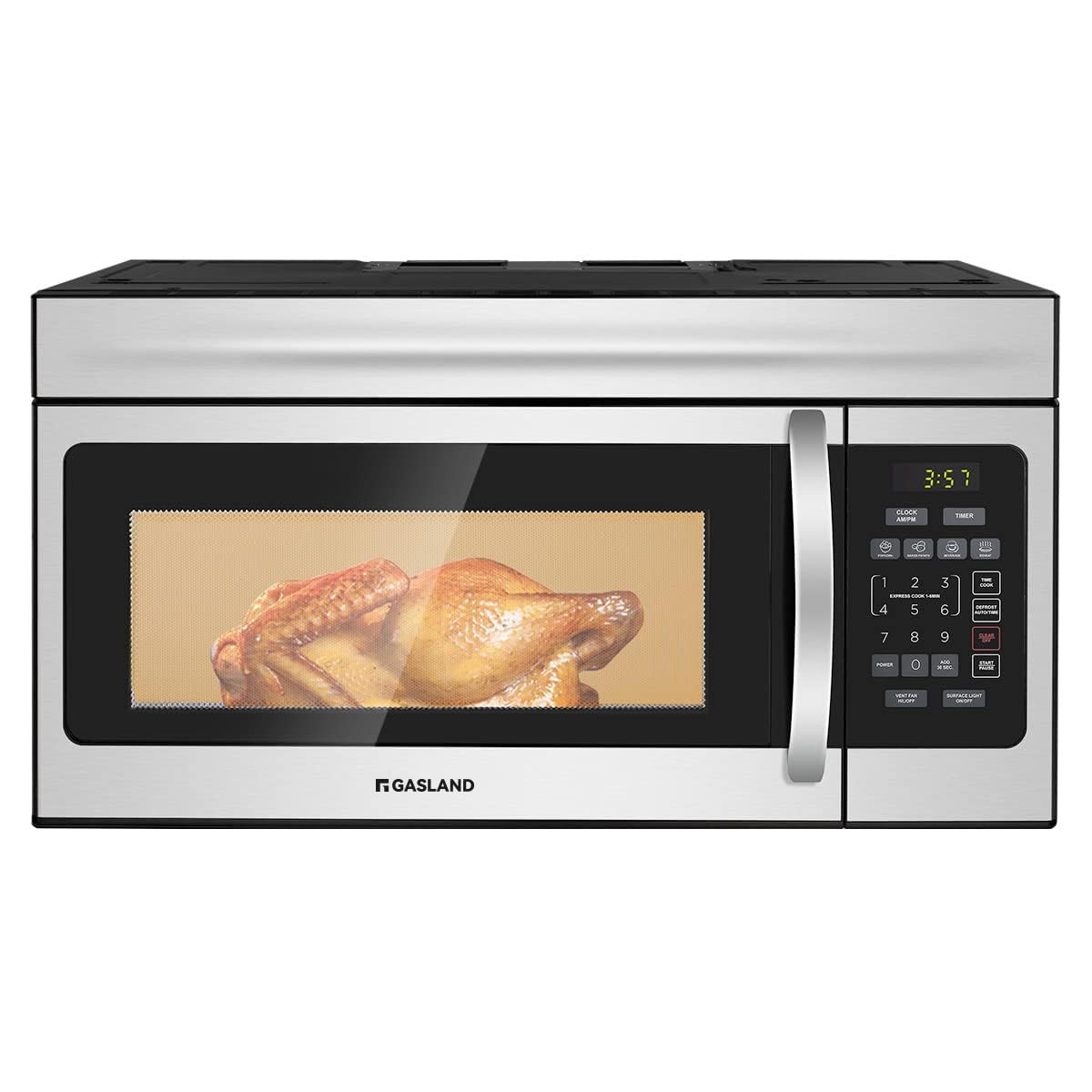 Over the Range Microwave 30 Inch 1.7 Cu.ft. 1000W LED Stainless Steel GASLAND gallery