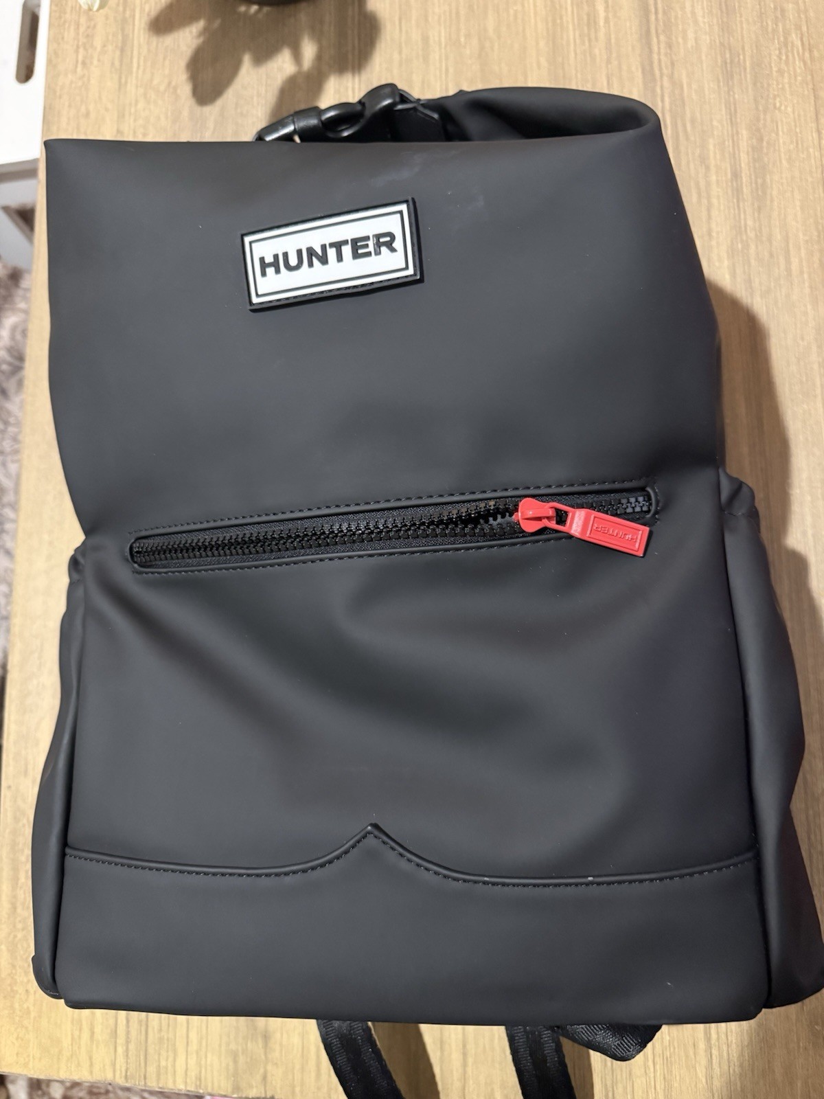 Hunter Top Clip Backpack Bag Black NEW with Tags Waterproof