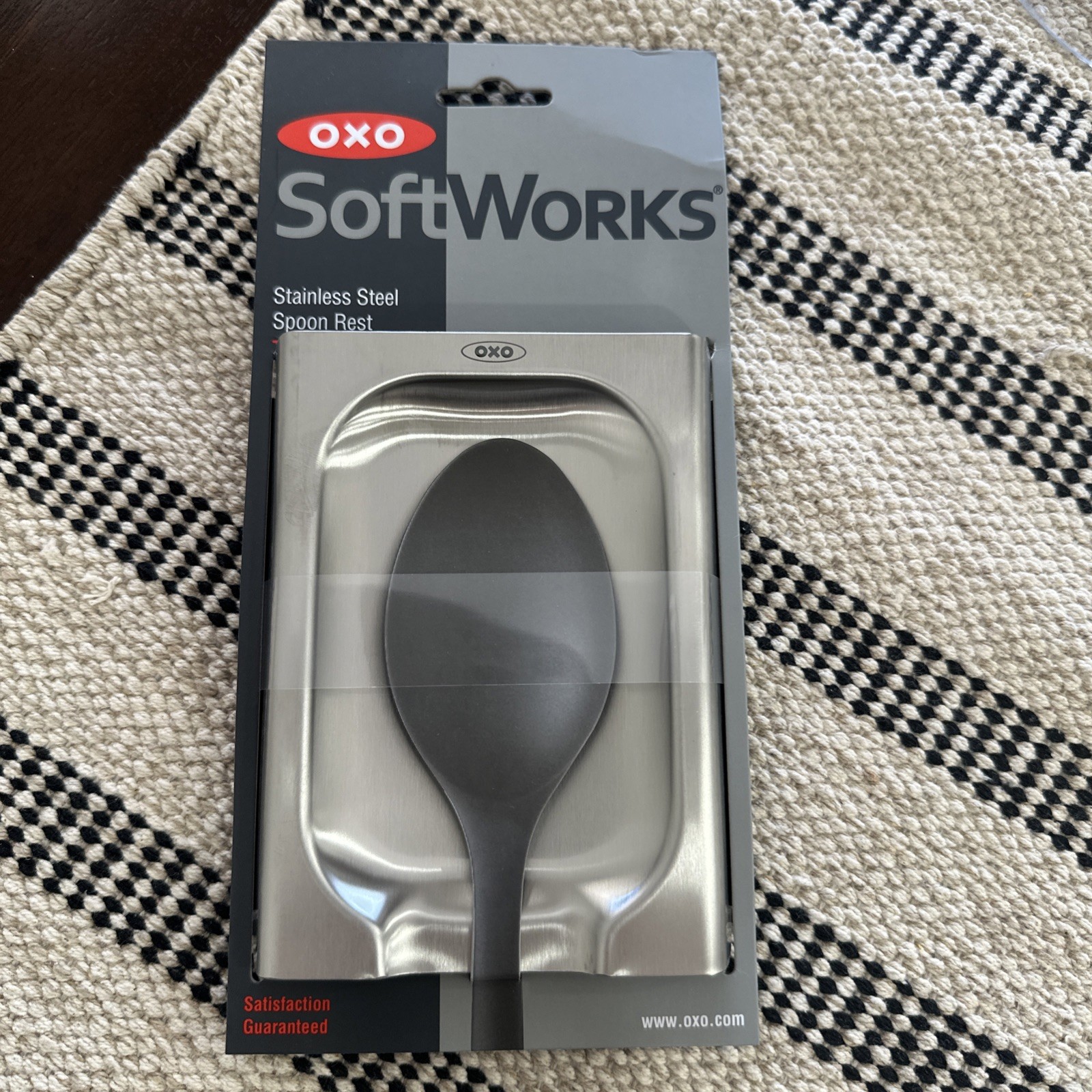 OXO soft works Spoon Rest, Stainless Steel Brand New gallery