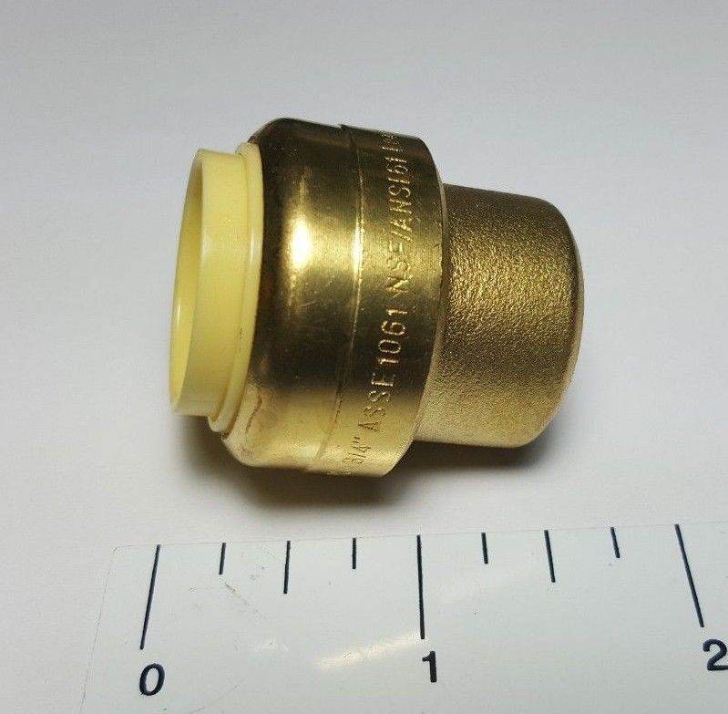 2 Pcs 3/4" Push Fit Caps, 3/4 Inch Push Fit End Cap gallery
