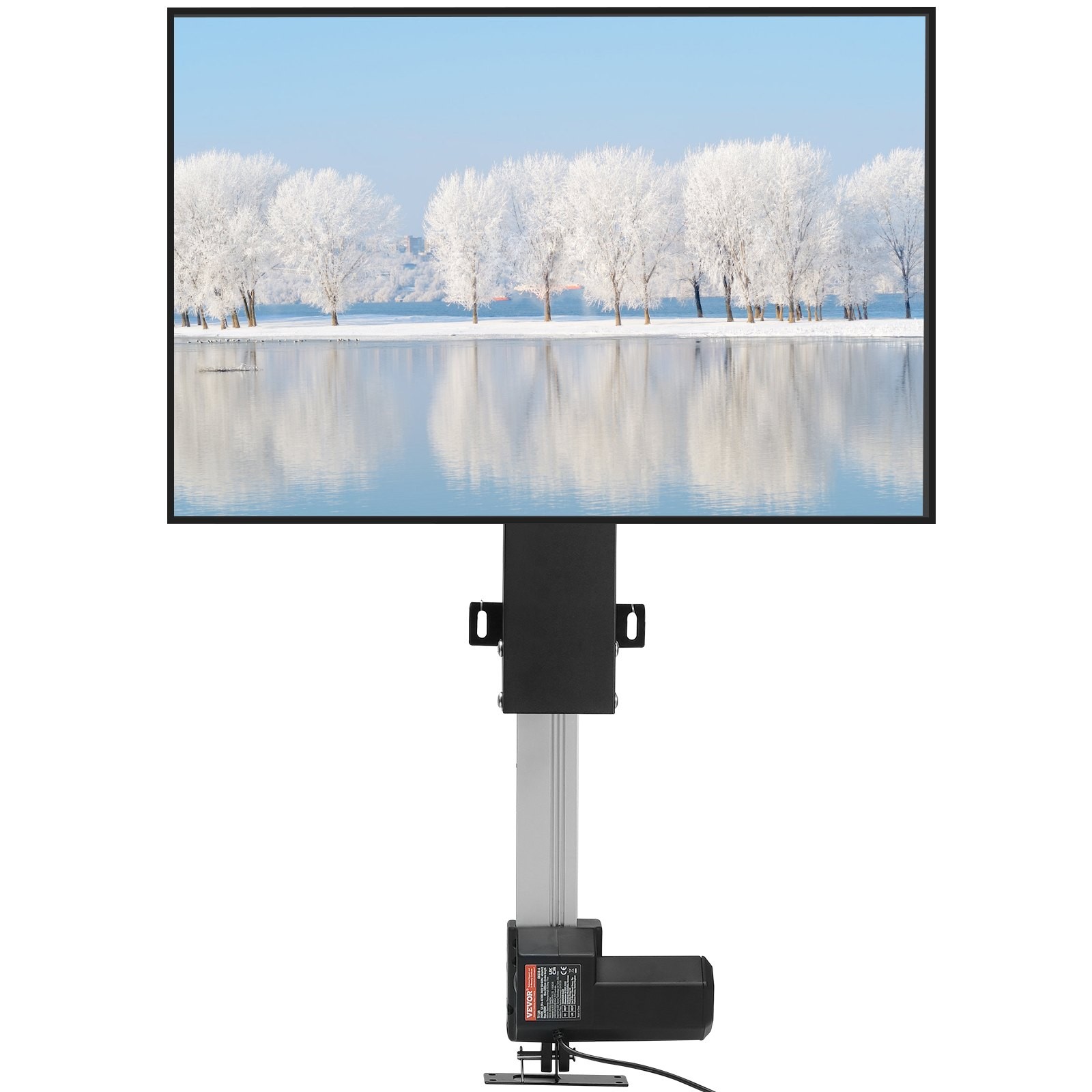 Automated TV Elevator for Up to 50" Screens, 28" Stroke with Adjustable Height f gallery
