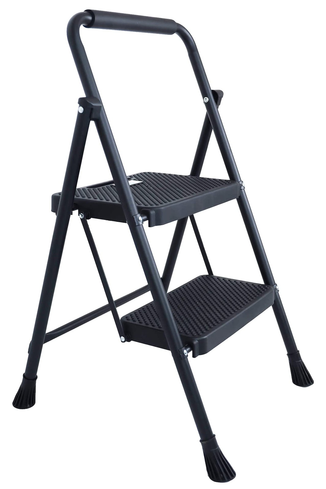 Folding Step Stool with Wide Anti-Slip Pedal, 330lbs Sturdy Steel Ladder, 2-St gallery