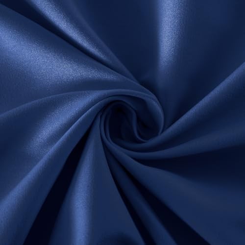 Split Top King Fitted Sheet Only for Adjustable Bed, Ultra-Soft Navy Blue gallery