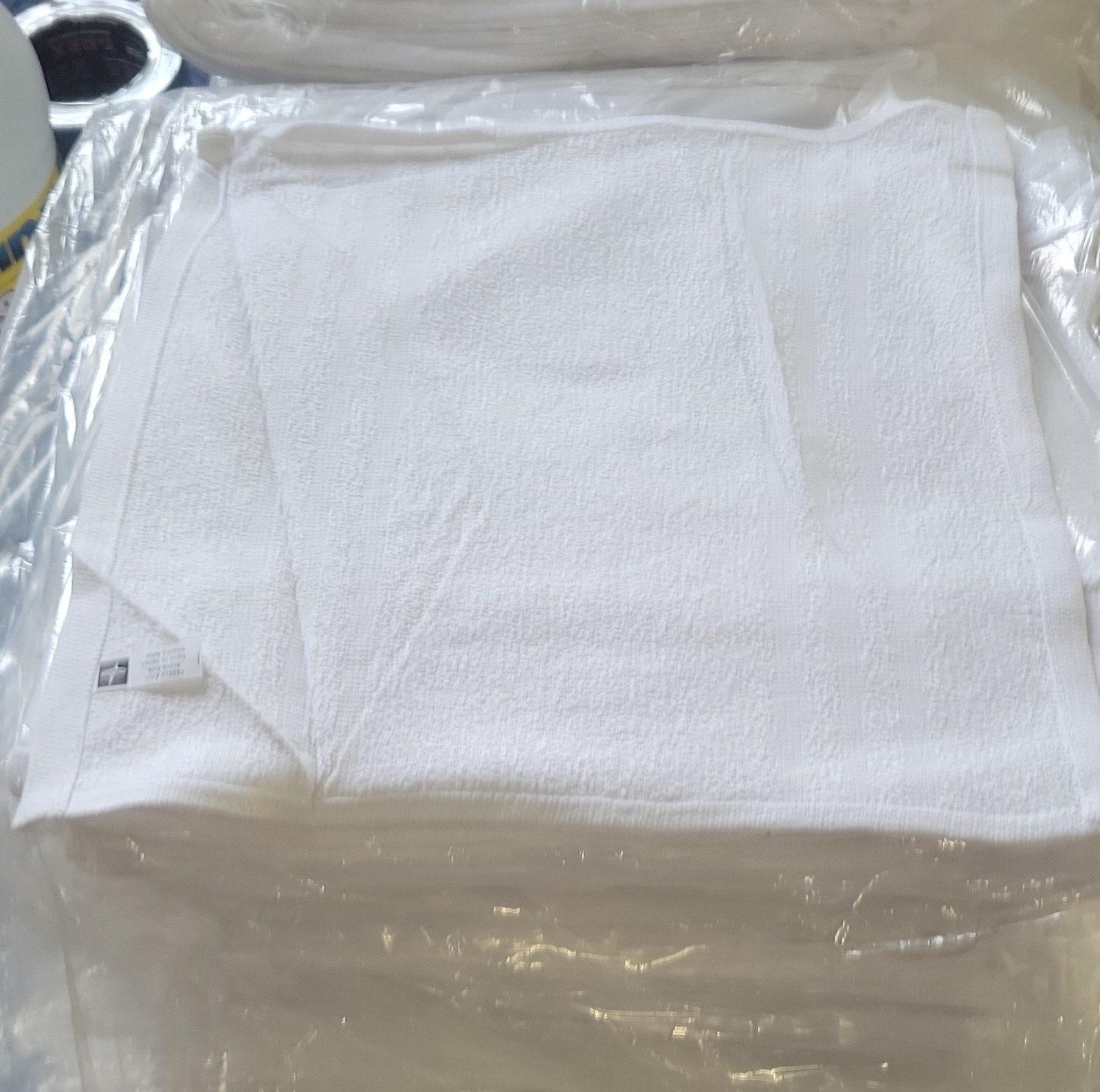 Medline 100% Cotton 13"×13"Loop Soft Solid White cotton 5dozen 60pcs gallery