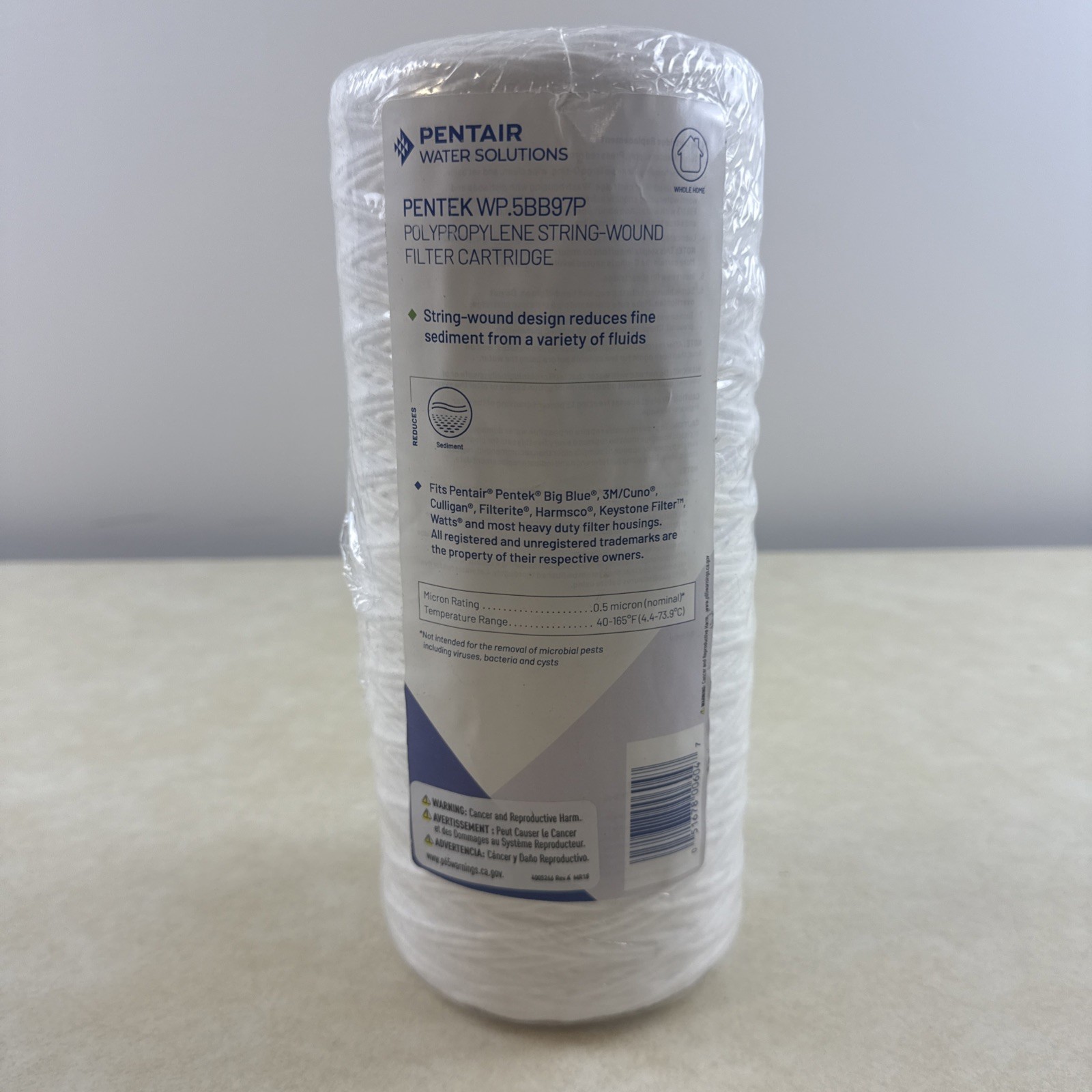 Big Blue Sediment Water Filter, 10-Inch Whole House System for Clean Water gallery