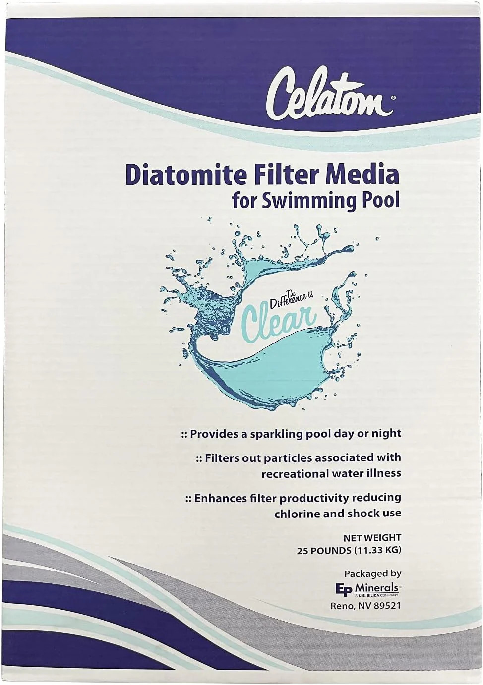Celatom Diatomite Filter Media Diatomaceous Earth 25lb gallery