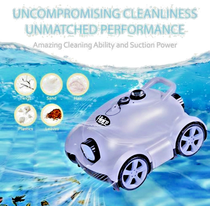 Automatic Pool Vacuum Cleaner Robot Hinice Self-Directed Sweeping + Suction gallery