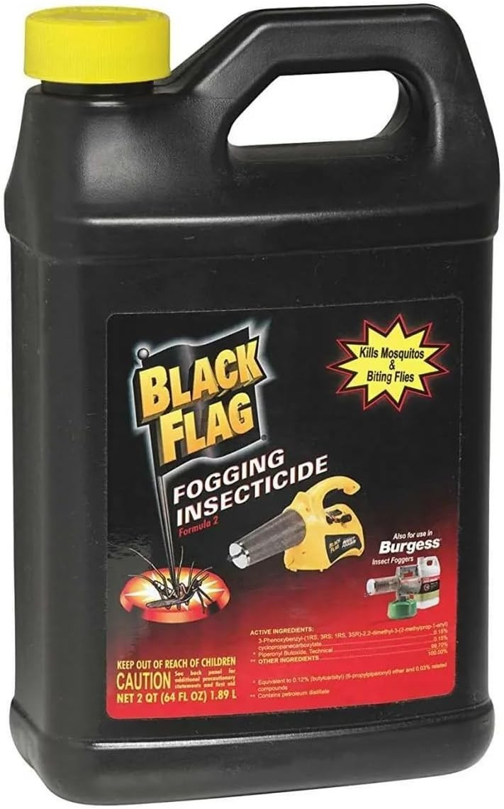 Black Flag Fogging Insecticide Ready-To-Use 5000 sq-ft Coverage Area 64oz 3Pack gallery