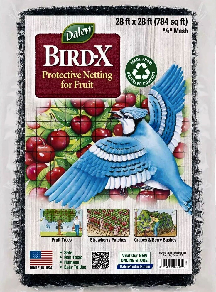 Bird X Protective Mesh Netting Gardens Trees Vines Rafters Decks 28ft X 28ft gallery
