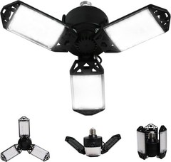 Strong Triburst Multi-Directional 8000 Lumen Super Bright LED Garage Defo Light