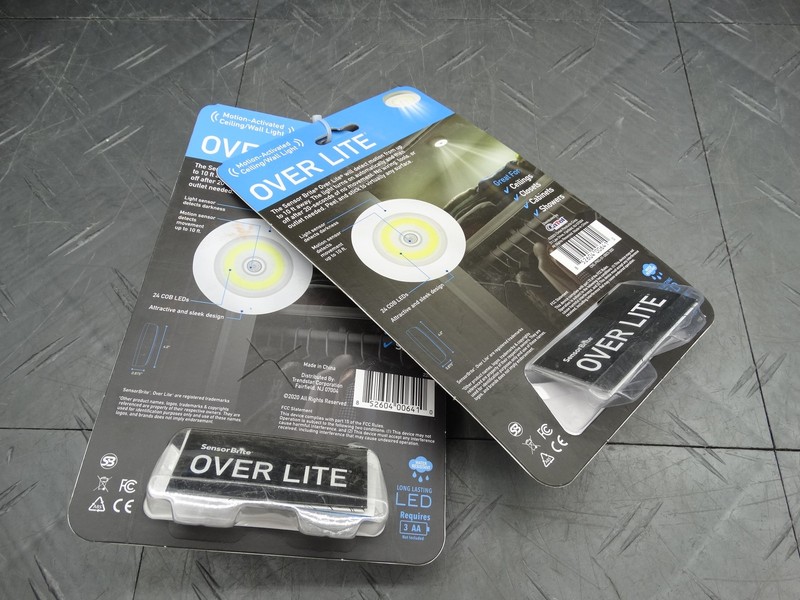 Sensor Brite Over Lite Motion Activated LED Ceiling Light 300 Lumens (Lot of 2) gallery