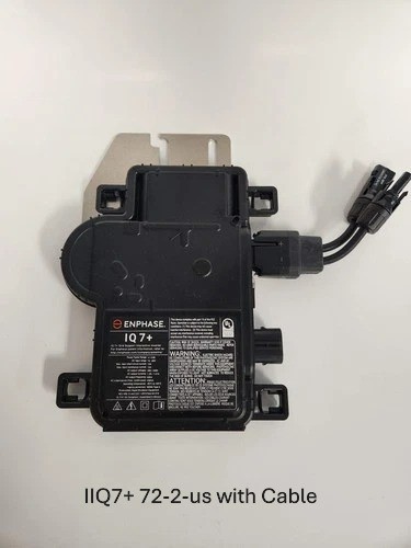 Enphase IQ7 Plus Microinverter, New w/mc4 adapter gallery