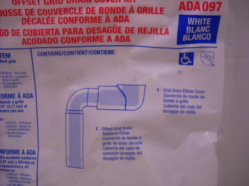 DEARBORN COVER FOR OFFSET DRAIN Dearborn ADA097 ADA Compliant Pipe Covers gallery