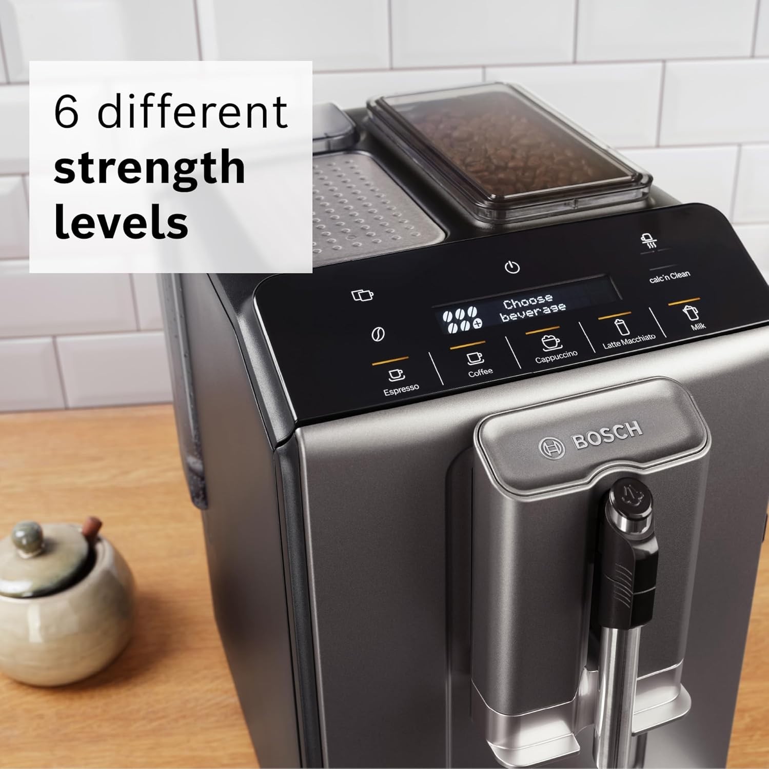 Bosch 300 Series Fully Automatic Espresso Machine VeroCafe Silver gallery