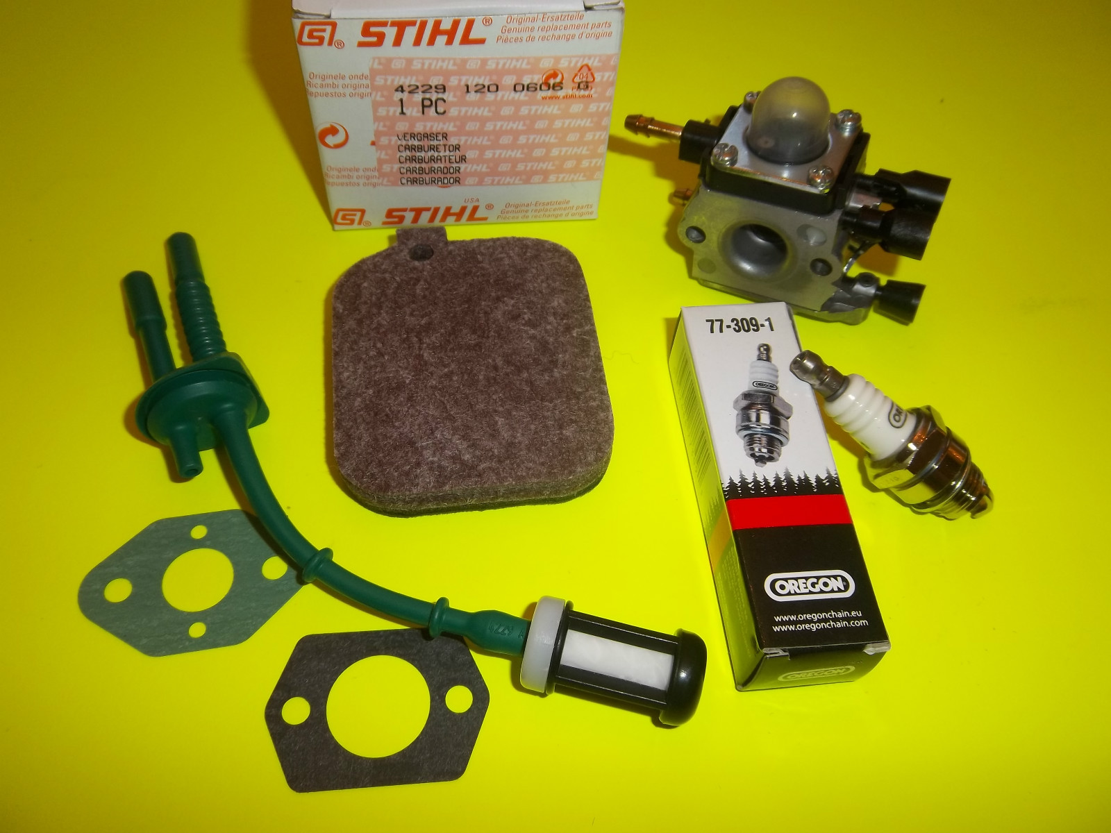 STIHL CARB / TUNEUP / SERVICE KIT FITS BG45 BG55 BG65 BG85 42291200606 OEM gallery