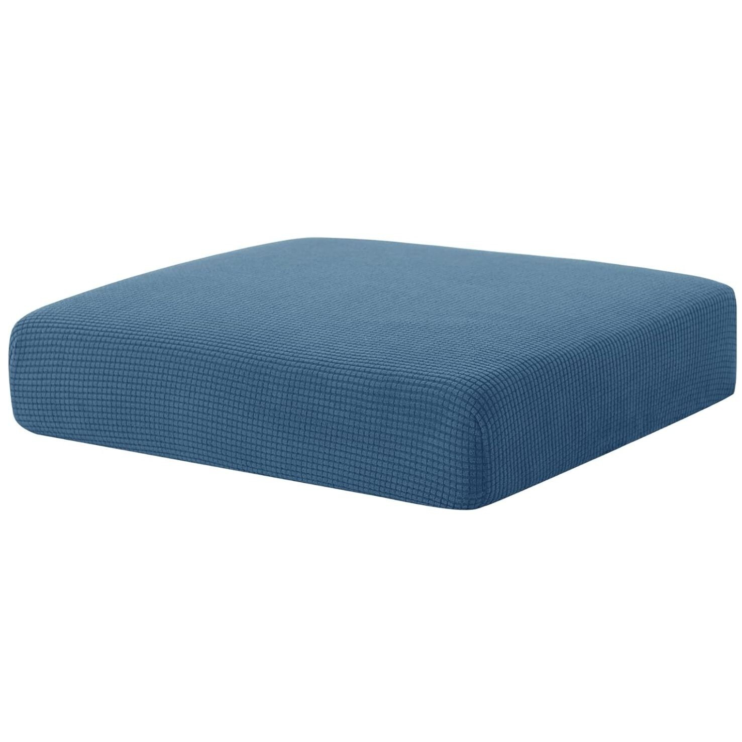 Hokway Stretch Couch Cushion Slipcovers Reversible DENIM BLUE SMALL gallery
