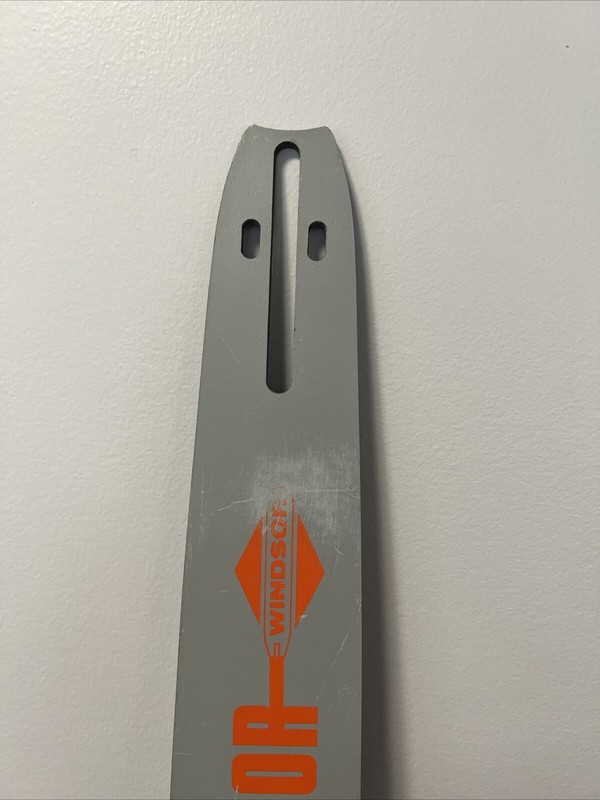 VTG 16” Chainsaw Guide Bar: Windsor Dura Tip 17DB50 E00X 4052, Made In Canada gallery