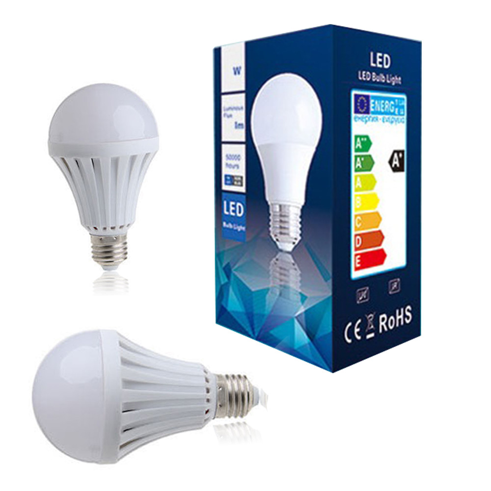 E27 Emergency LED Light Bulb Rechargeable Intelligent Lamp Magic Light Bulb gallery
