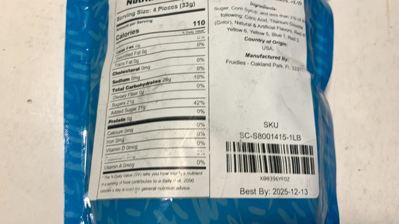 Assorted Gummy Fish 1 LBs Bulk Candy Gummies exp 12-13-25 gallery