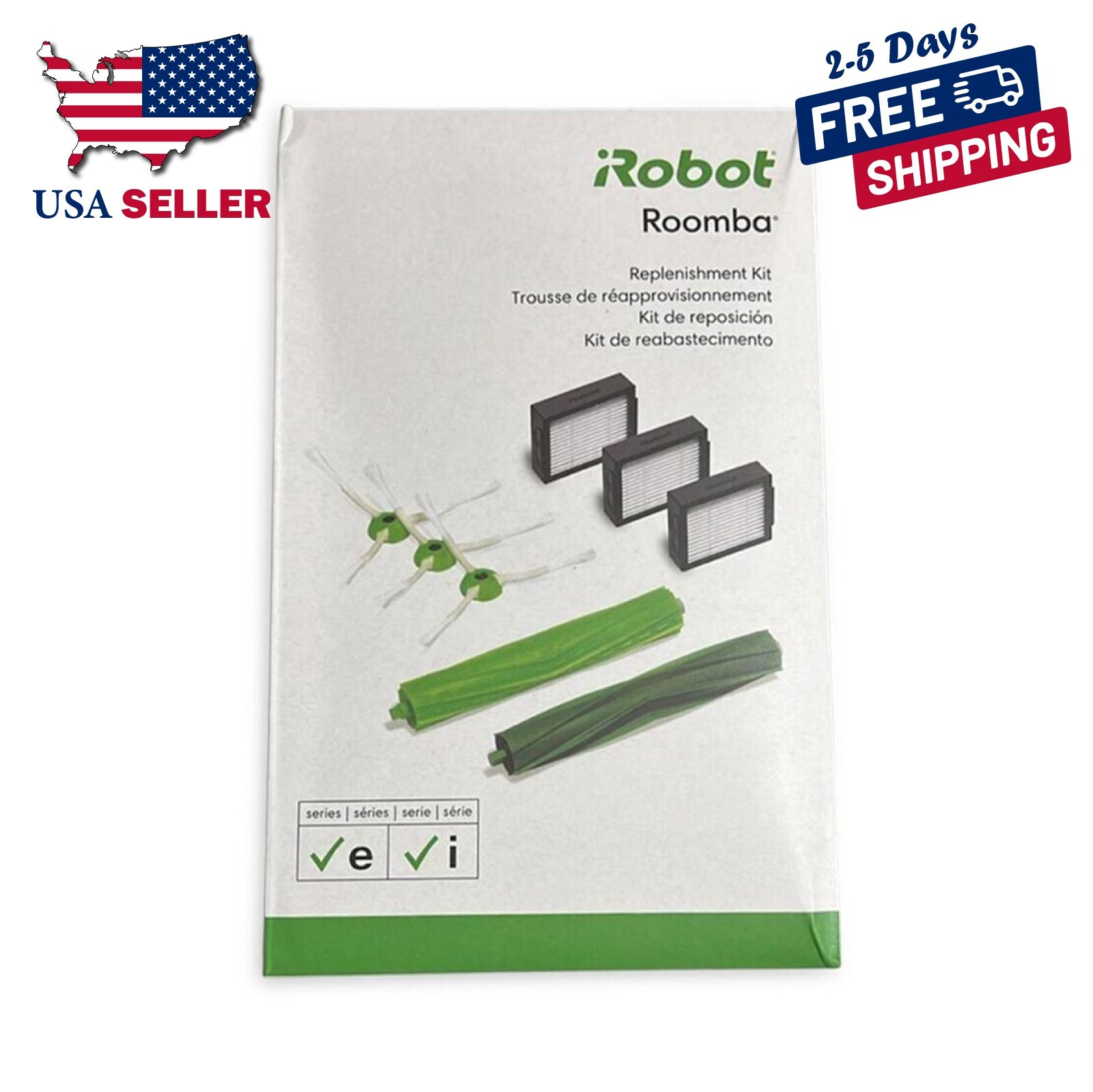 fit for iRobot Roomba Replacement Parts -E,I & J Series Replenishment Kit gallery