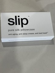 SLIP PURE SILK PILLOWCASE QUEEN/ STANDARD 20”X 30” IN CREAM