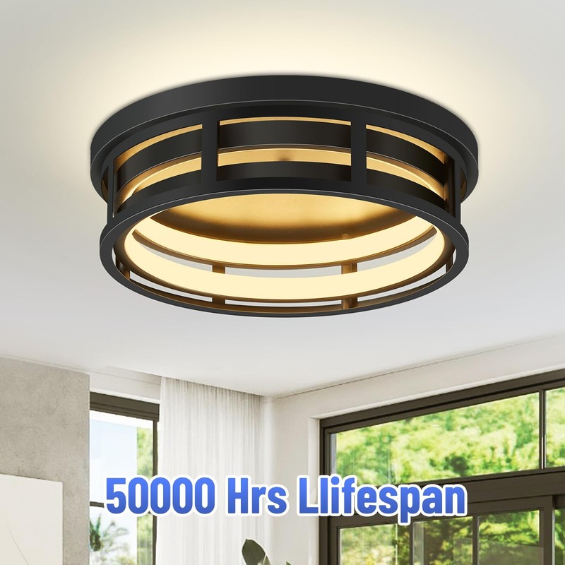 LED Flush Mount Ceiling Light Fixture,Modern Hallway Light Fixtures Ceiling,3... gallery