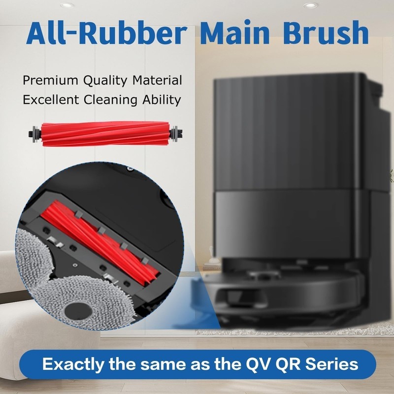 Accessories Replacement Kit for Roborock Qrevo Serie - QV 35A/QV 35S , QR 598 gallery