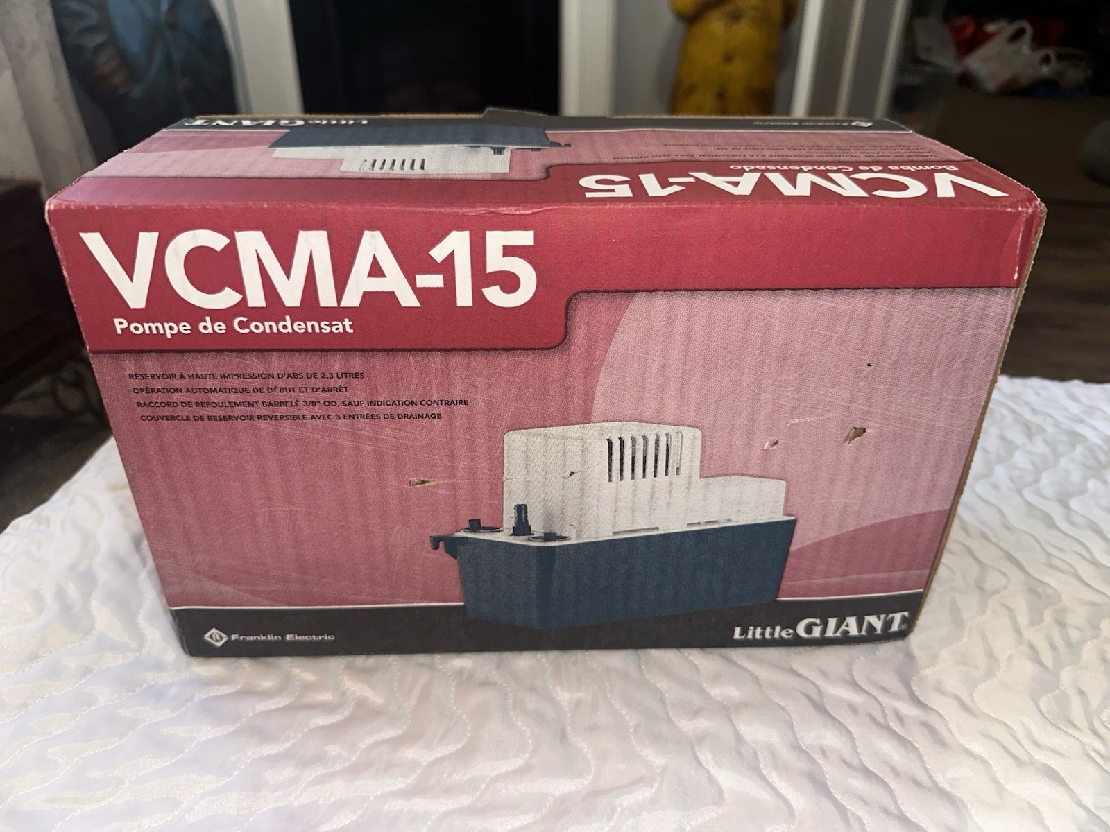 Little Giant VCMA-15ULS Automatic Condensate Pump w/ Safety Switch 554405 New gallery