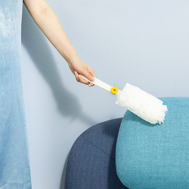 2Pcs Household Electrostatic Hand Dusters White Non Shedding Cleaning Tools gallery