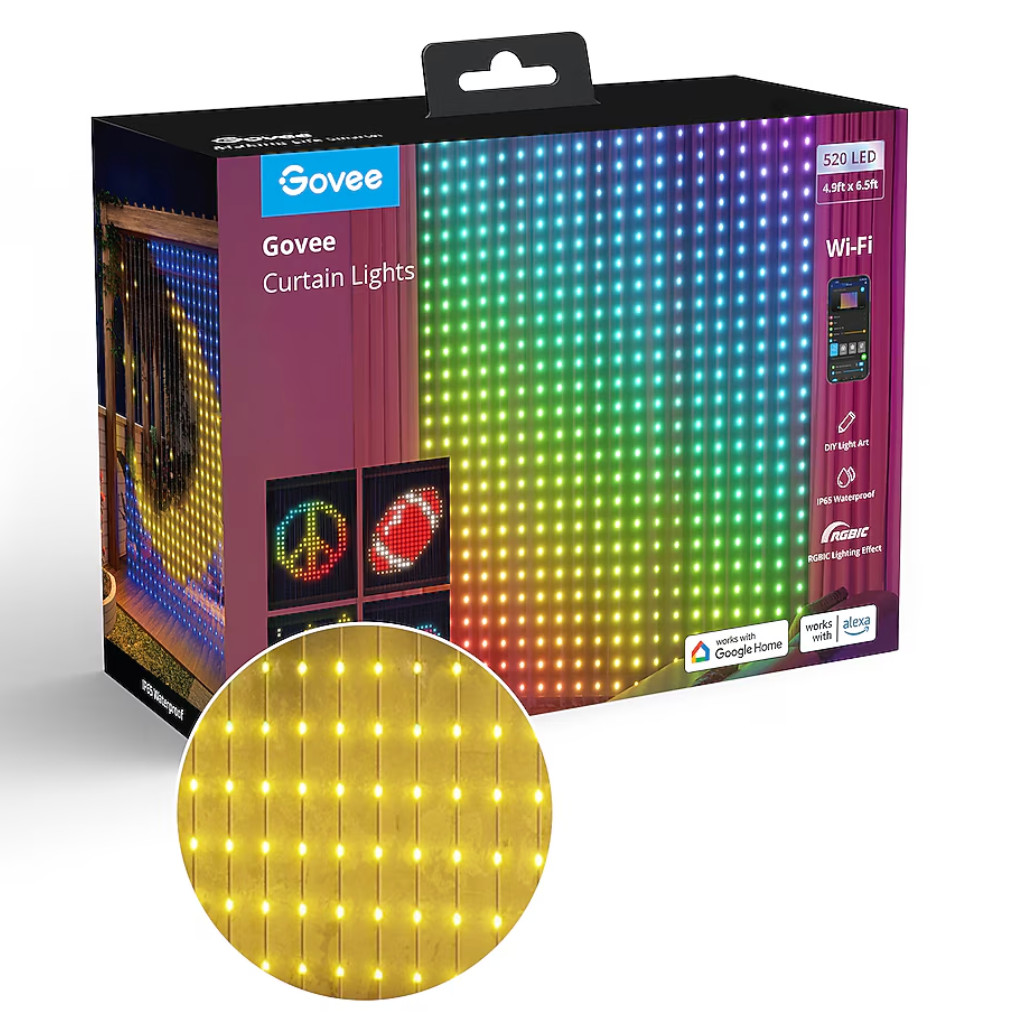 Govee 78-in Modern Smart Compatible Effect lights LED Light (open box) gallery