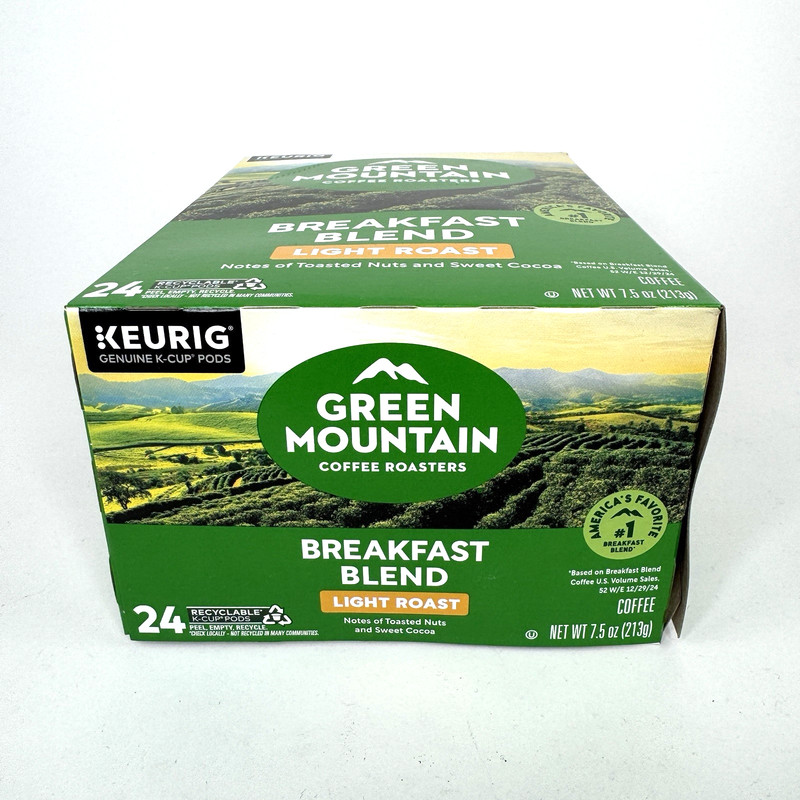 Green Mountain Coffee Roasters Breakfast Blend K-Cup Pods 24 Count Jan 2028 gallery