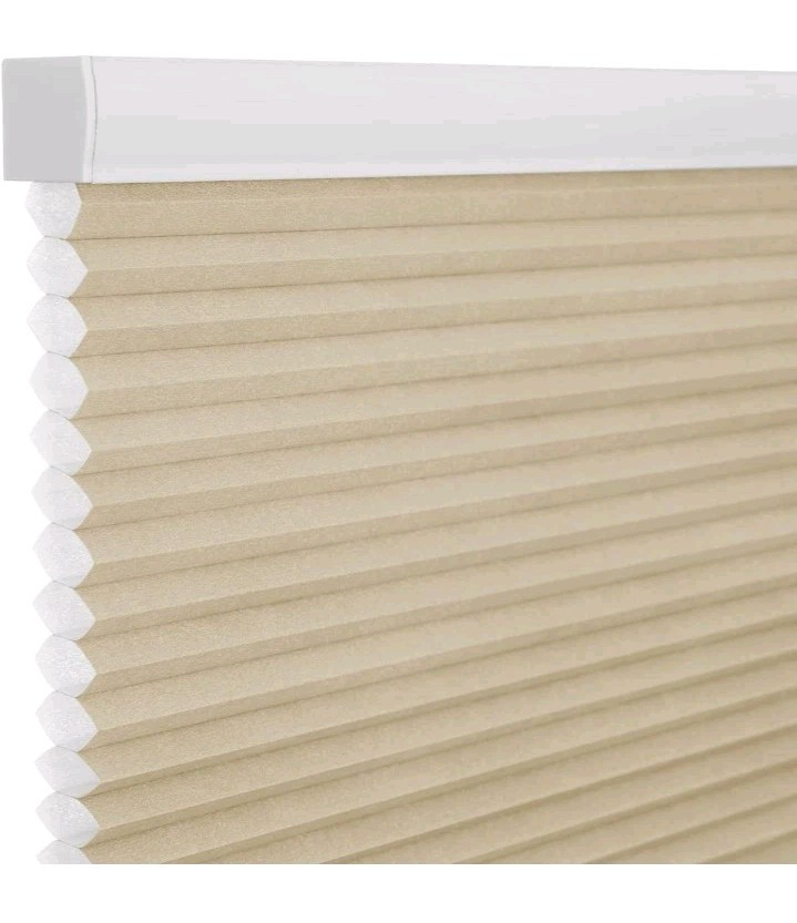 Changshade Cordless & Light Filtering Cellular Shade 33 inches Wide Beige gallery