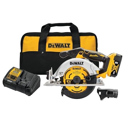 DEWALT 20V MAX* Circular Saw, 6-1/2-Inch, Cordless, Battery and Charger Included gallery