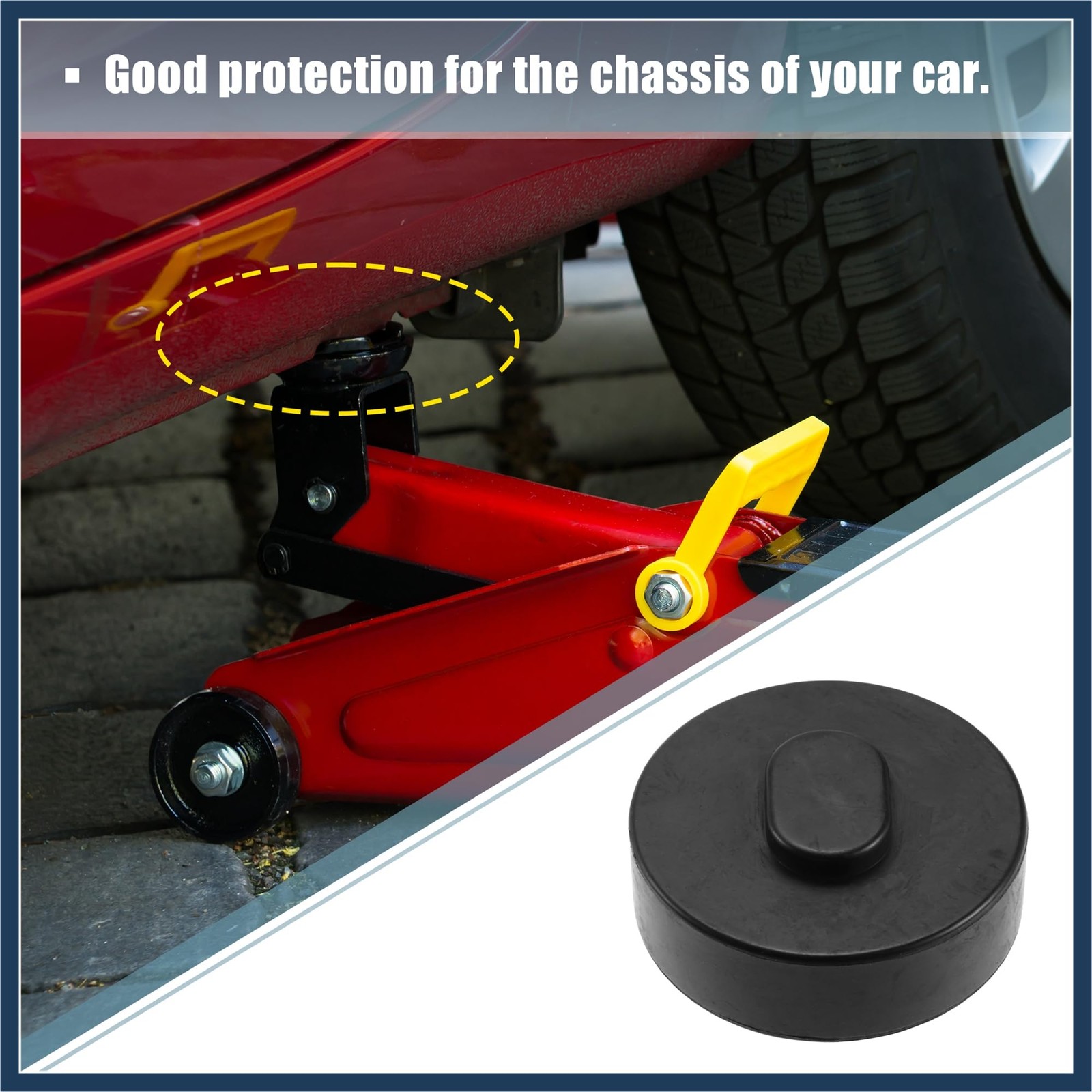 2 PCS Rubber Jack Puck Jacking Lift Pad Point Porsche 911 964 991 993 Stylish gallery