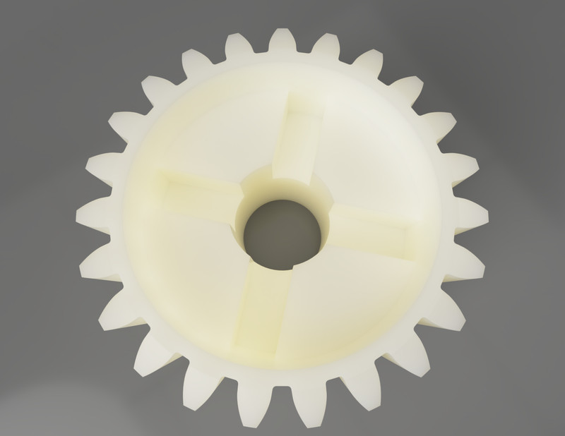 CAME E1000 Gear Compatible Replacement Nylon PA6 3D Printed gallery