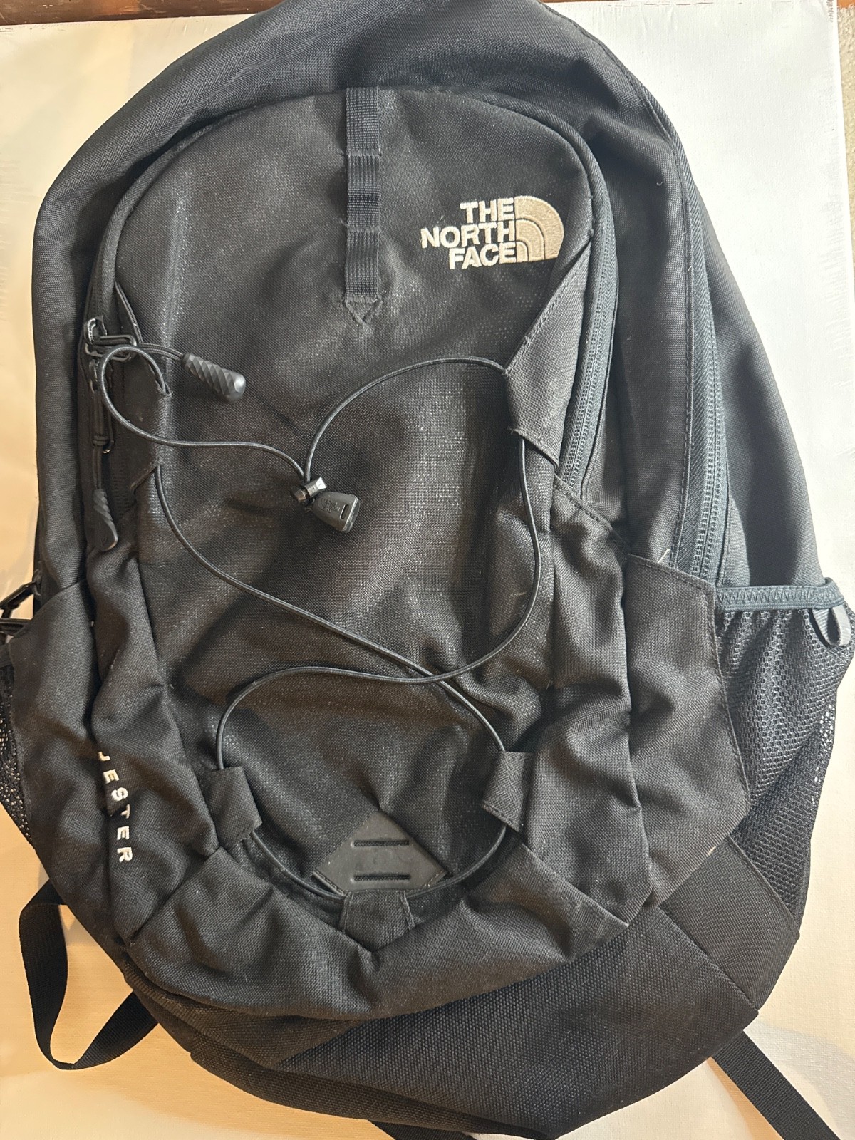 Black -The North Face Jester backpack.