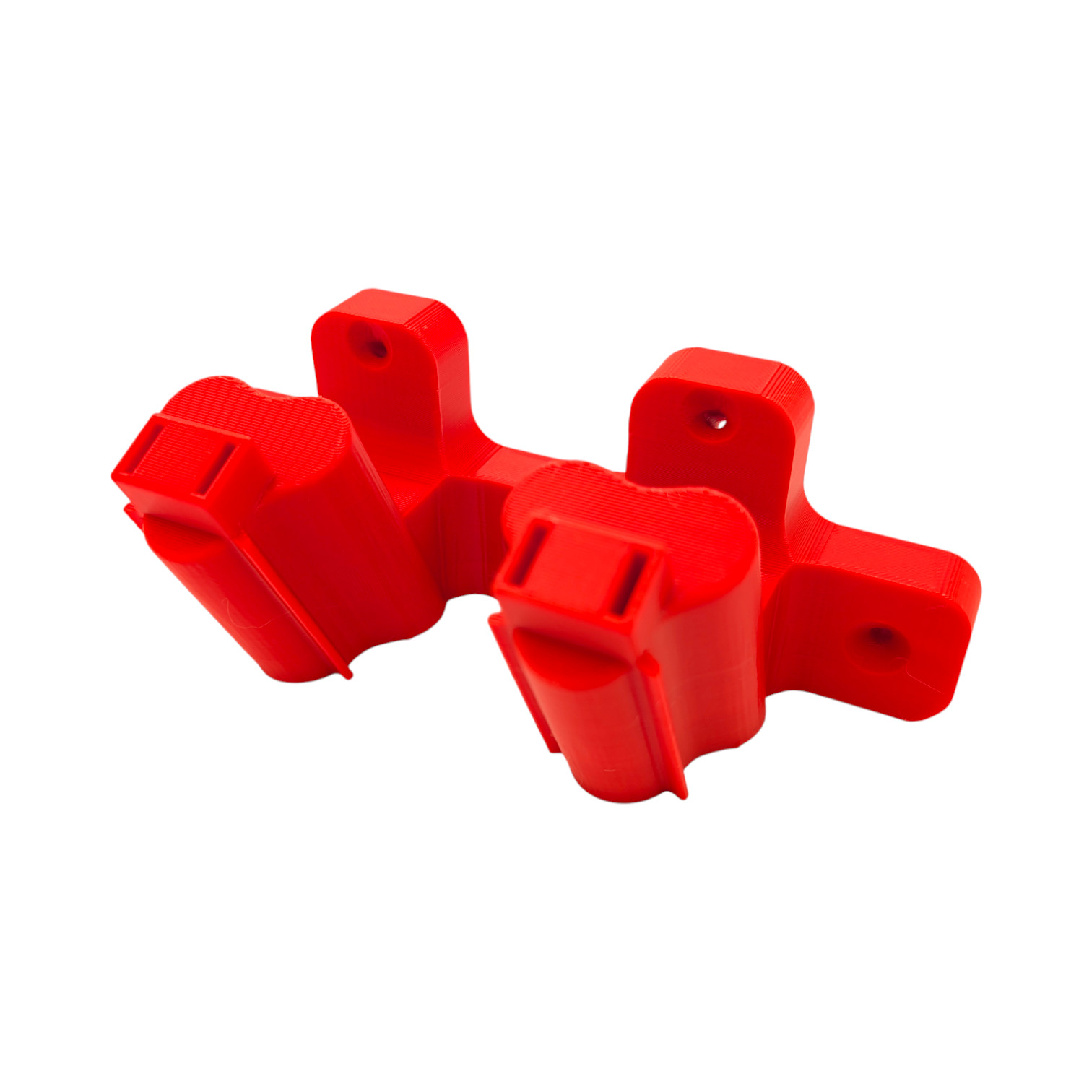 Double Angled Tool Mount for Milwaukee M12 – Wall Holder for 2 Tools gallery