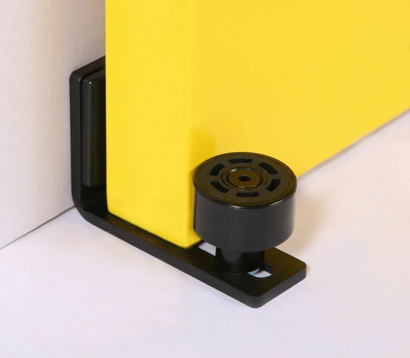 Upgrade Adjustable Wall Mount Bottom Floor Guide For Sliding Barn Door Hardware gallery