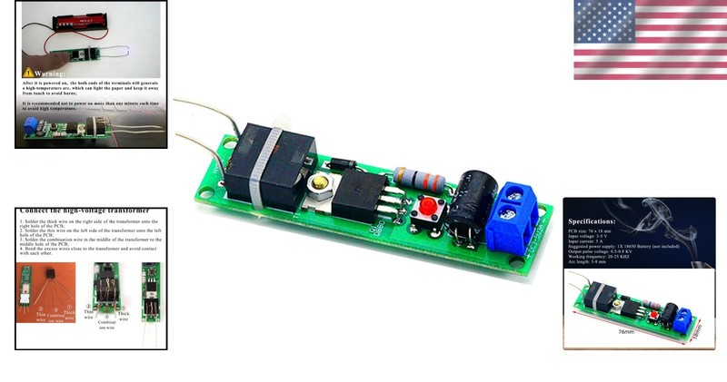 Complete DIY Electronic Lighter Soldering Kit with Easy Assembly Instructions gallery