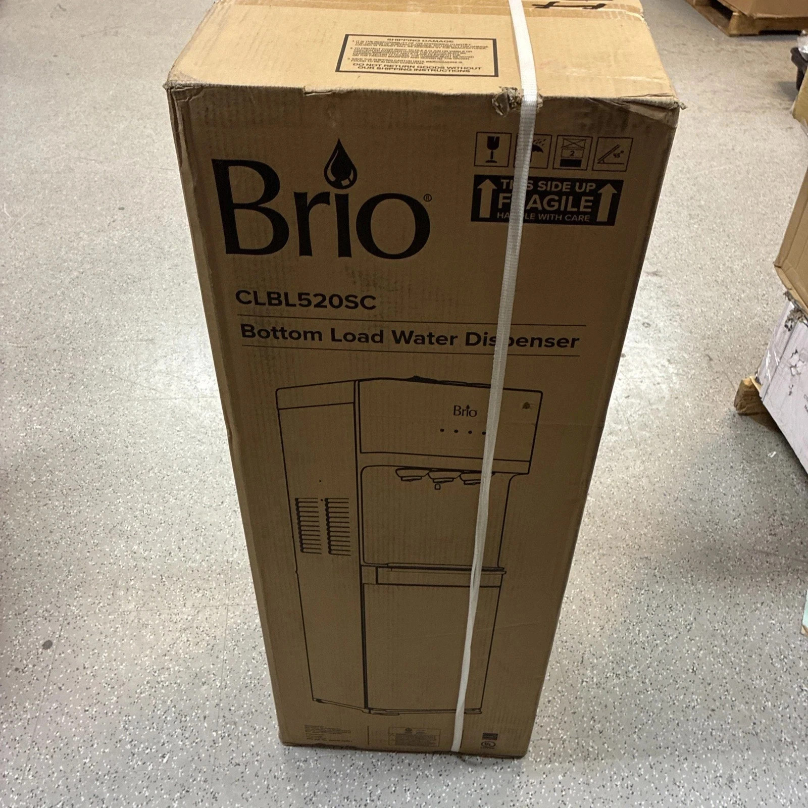 Brio CLBL520SC Bottom Load Water Cooler Dispenser Hot & Cold Stainless Steel gallery