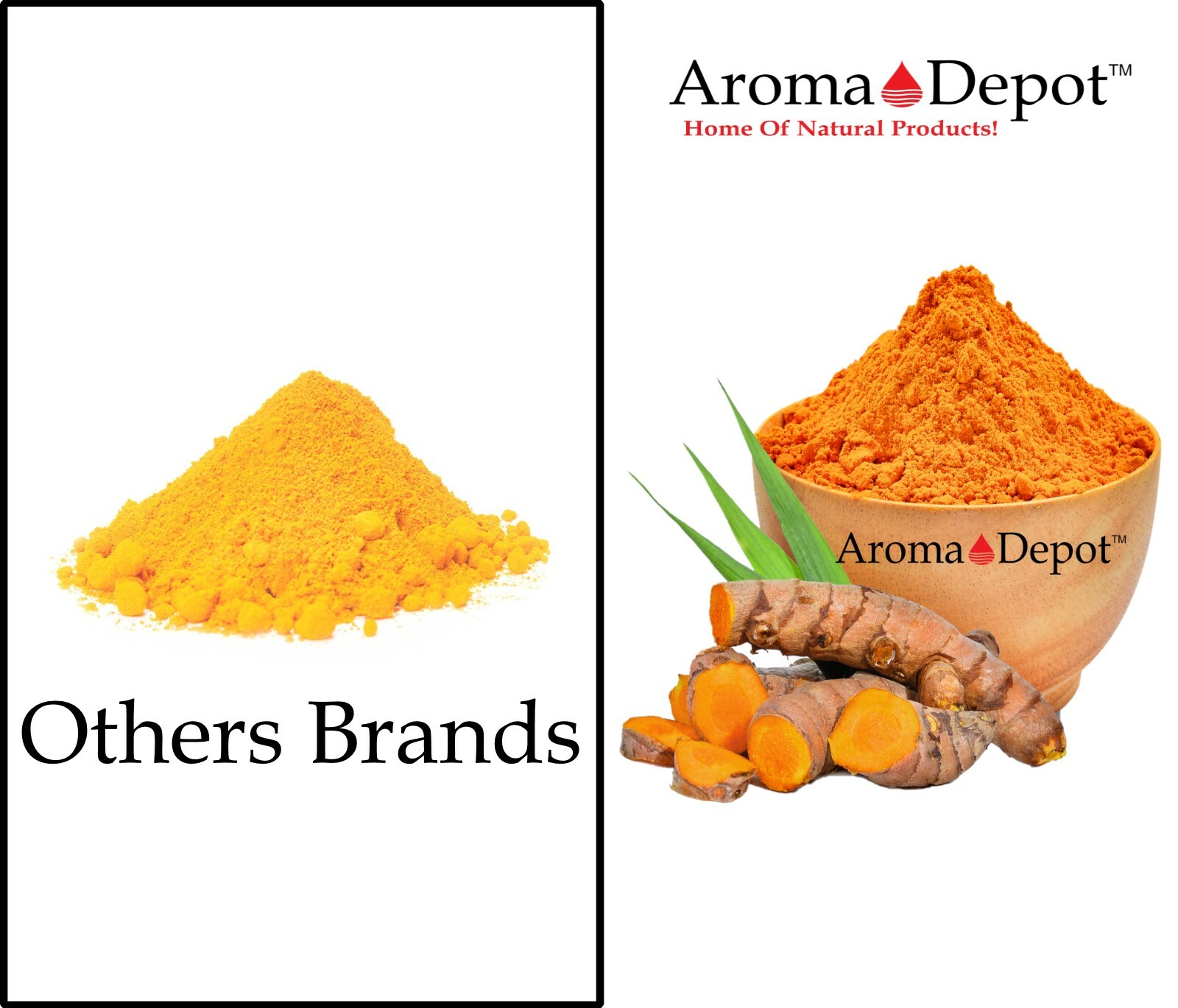 Tumeric Root Powder Pure Curcuma Longa Raw Spice cúrcuma Turmeric 100% Natural gallery