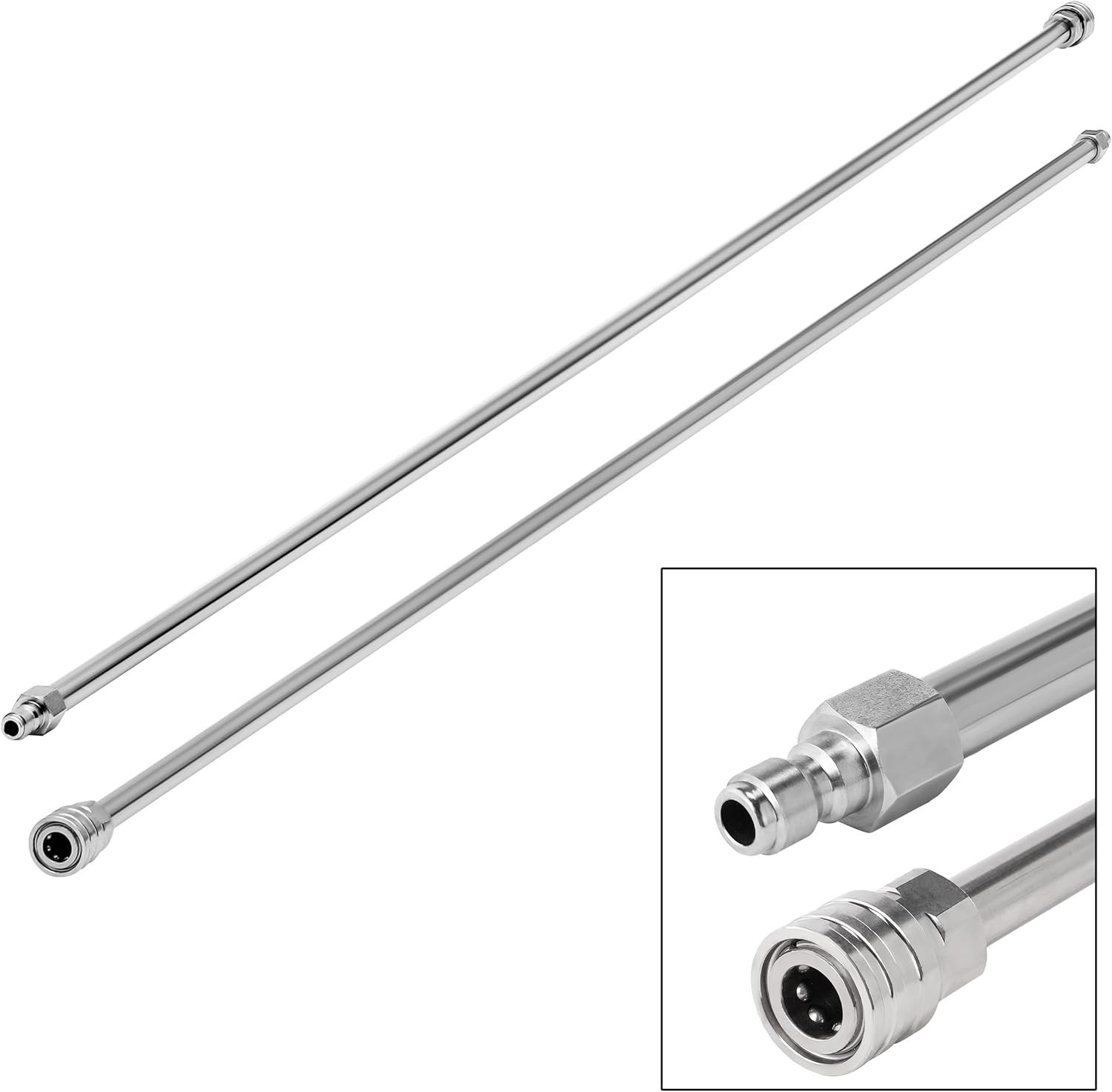120 Inch(10Ft) Pressure Washer Extension Wand, Stainless Steel Pressure Washer W gallery