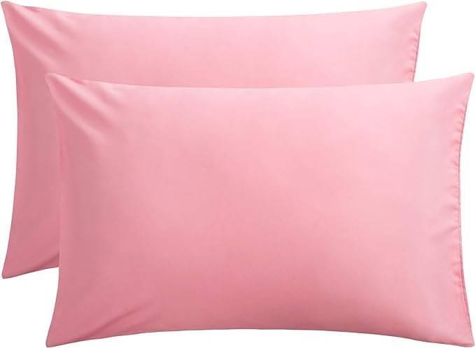 2 Pack Microfiber Pillowcases Ultra Soft Pillowcover Queen Size Skin-friendly gallery