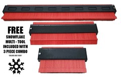 Shape Profile Contour Gauge Plastic Tool Duplicator Irregular Template Tracing