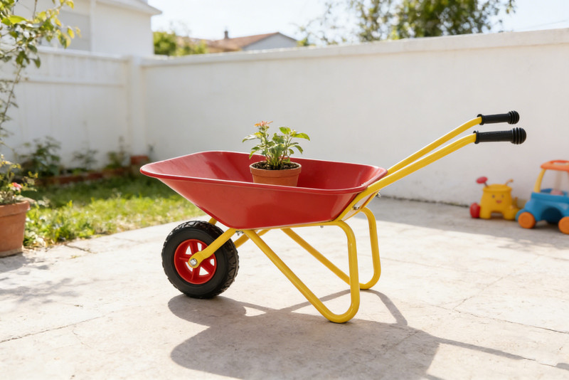 Children's Wheelbarrow Maximum Capacity 33LBS Children's Heavy Wheelbarrow gallery