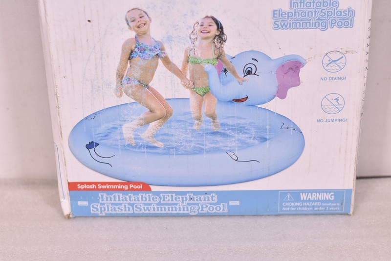 Inflatable Elephant Splash Swimming Pool - 36 Months+ gallery
