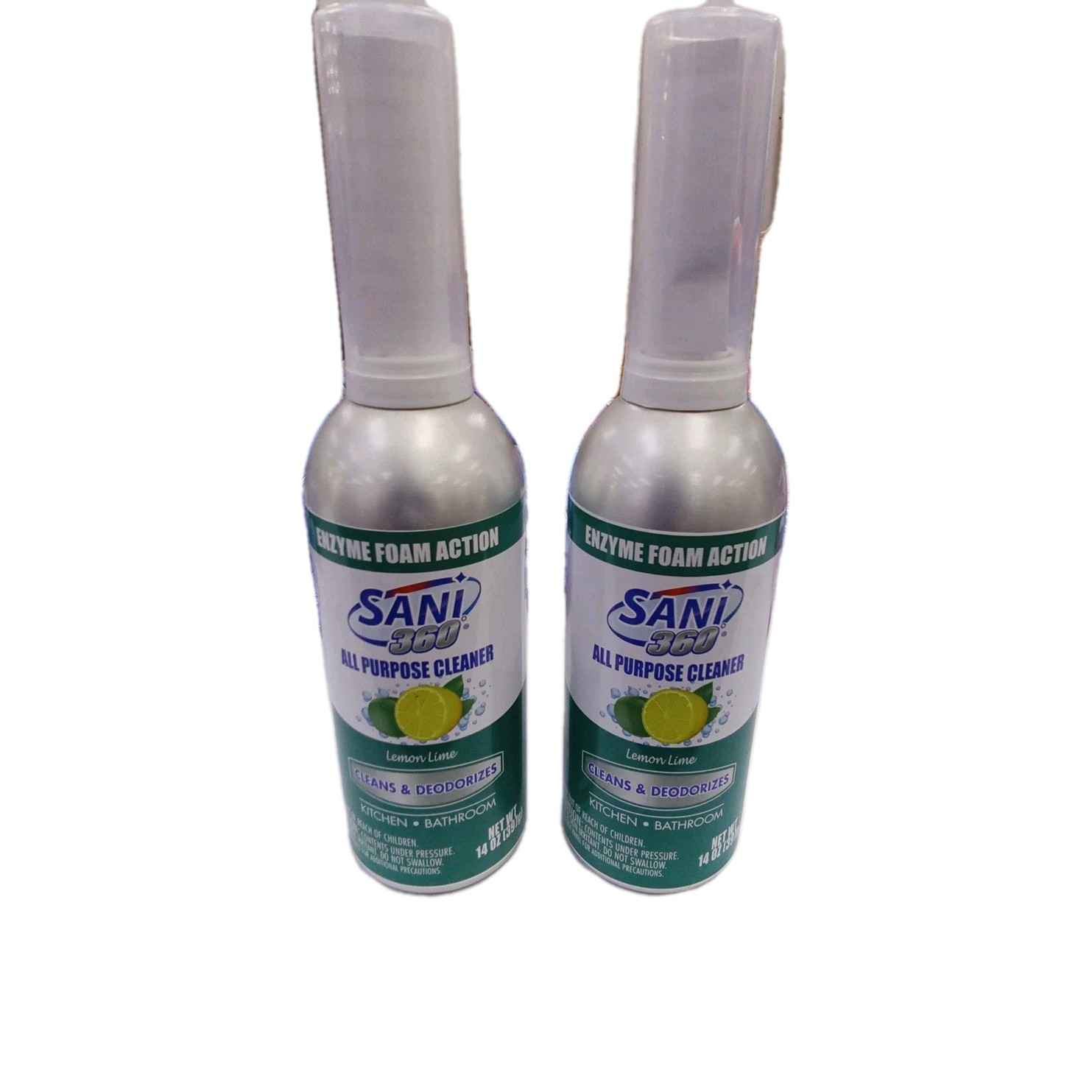 SANI 360° Sani Sticks All Purpose Cleaner Enzyme Foam for Household Cleaning 2pc gallery