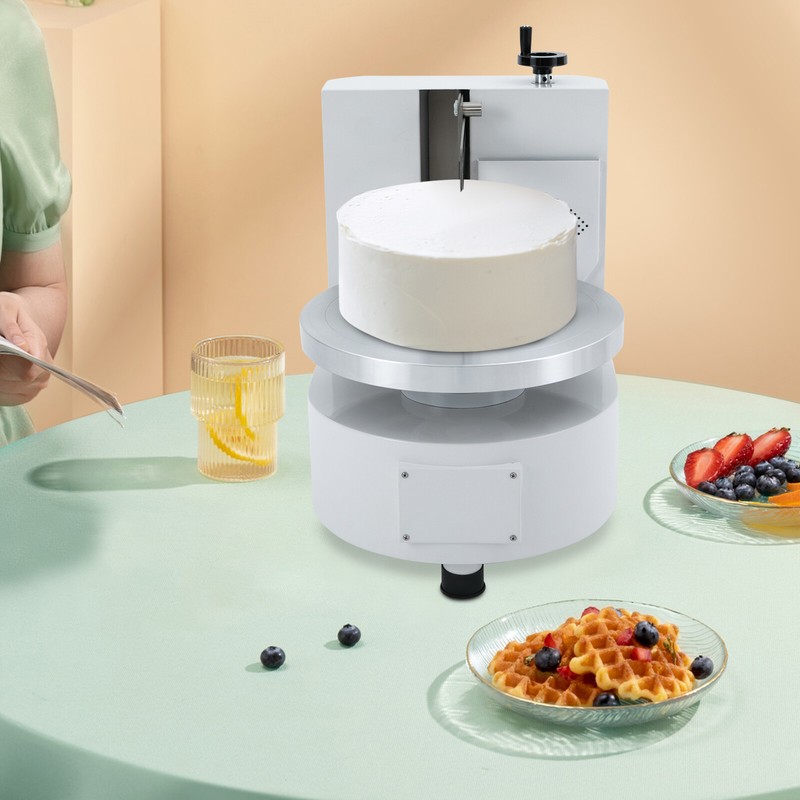 Cake Decorating Coating Machine Cream Spreading Edge Smoothing Coating Machine gallery