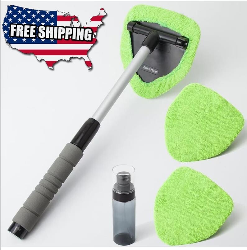 Windshield Cleaner Wand Microfiber Car Inside Window Cleaning Tool Anti Fog 2025 gallery