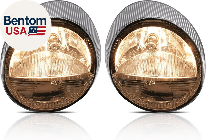 Pair Headlights Compatible with 2003-2005 Ford Thunderbird Replacement for 5W6Z1 gallery